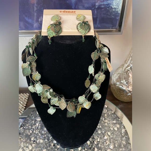 NWT Vintage Edmar Necklace set - Picture 1 of 9